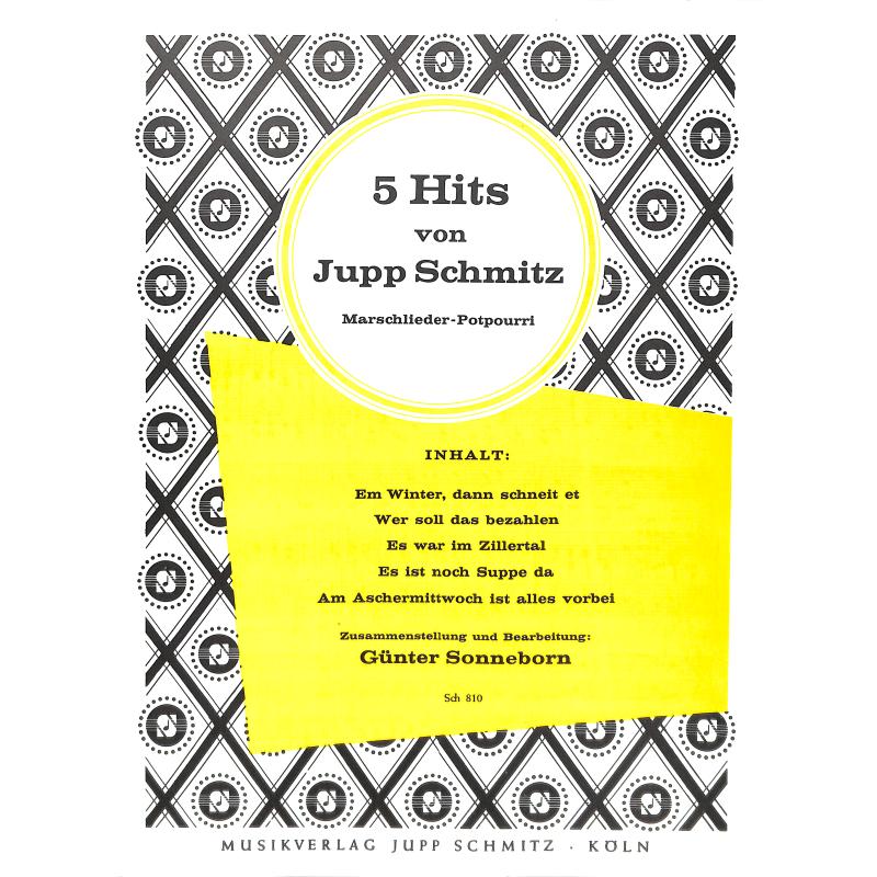 Titelbild für HGSCH 810 - Fünf Hits von Jupp Schmitz