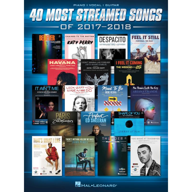 Titelbild für HL 283644 - 40 most streamed songs of 2017-2018