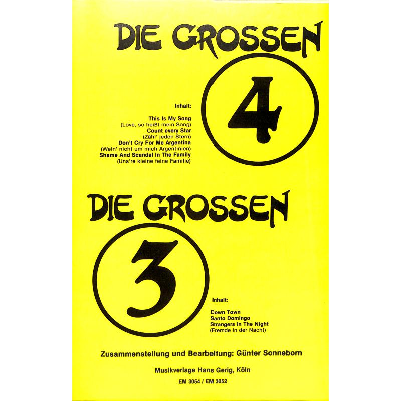 Titelbild für HGEM 3052-SO - Die Grossen 3