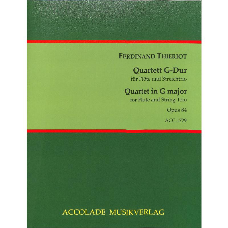 Titelbild für ACCOLADE 1729 - Quartett G-Dur op 84