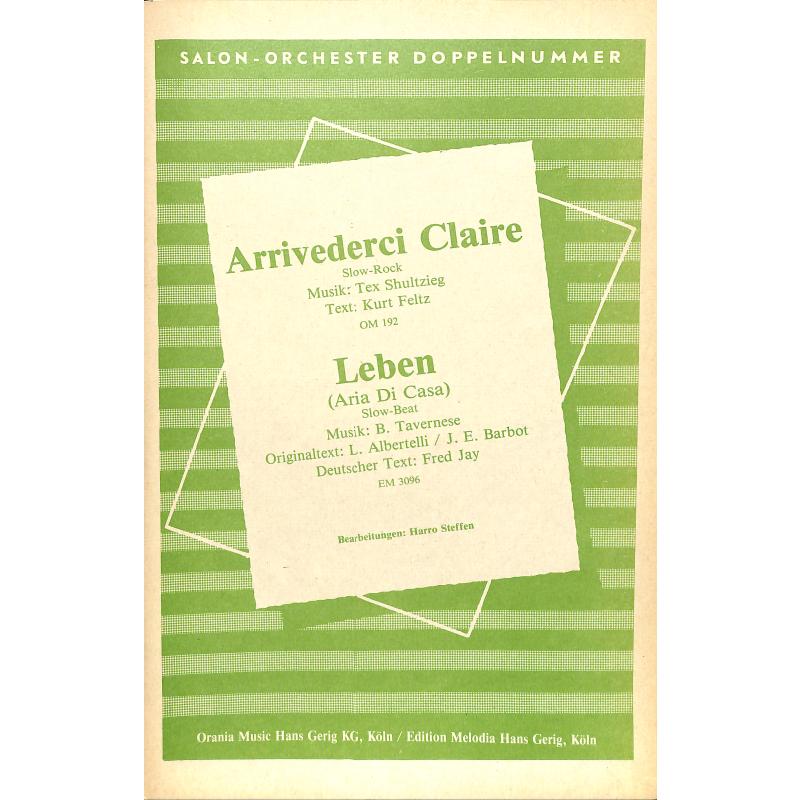 Titelbild für HGEM 3096-SO - Leben | Arrivederci Claire