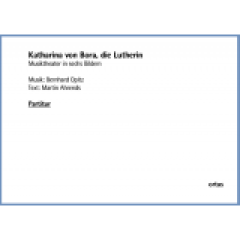 Titelbild für ORTUS 225 - Katharina von Bora