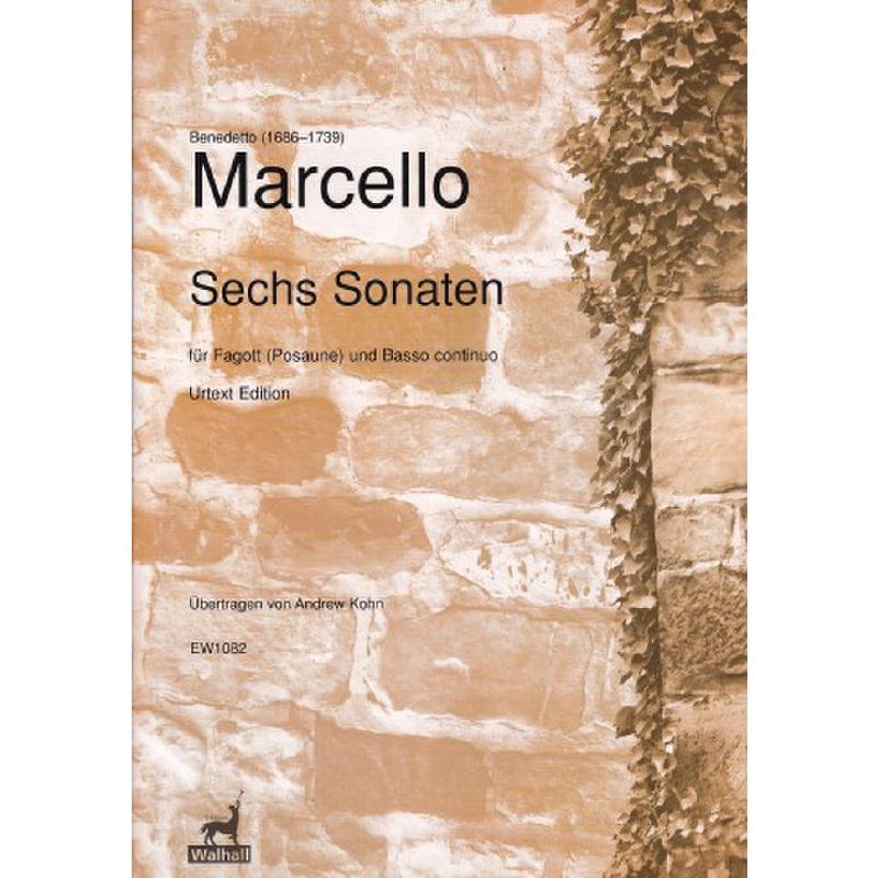 Titelbild für WALHALL 1082 - 6 Sonaten