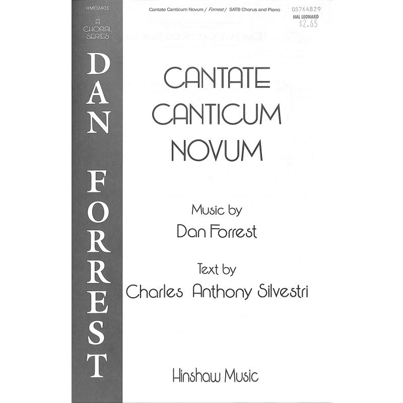 Titelbild für HINSHAW -HMC2401 - Cantate canticum novum