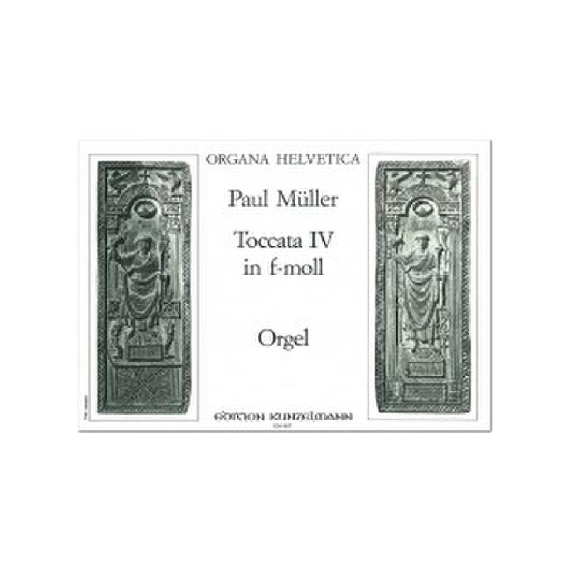 Titelbild für GM 887 - Toccata 4 f-moll
