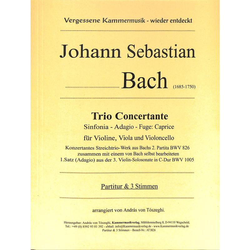 Titelbild für KMV -AT3826 - Trio concertante