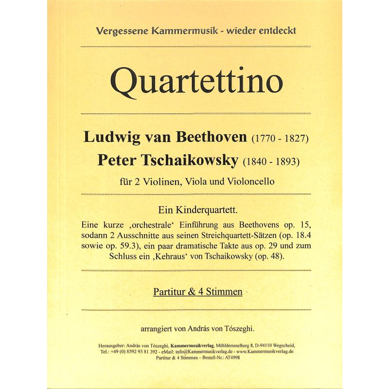 Titelbild für KMV -AT4998 - Quartettino