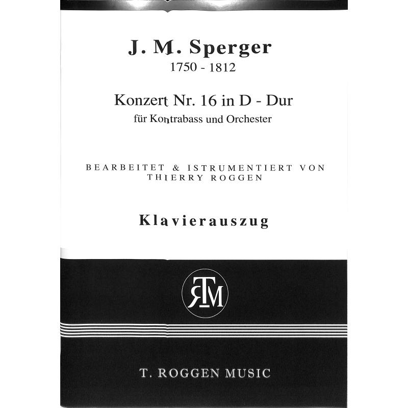 Titelbild für ROGGEN -HDSJM1 - Konzert 16 D-Dur