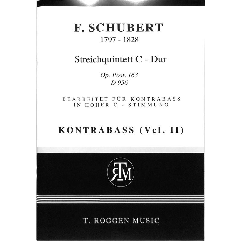 Titelbild für ROGGEN -HCSF1 - Quintett C-Dur op 163 D 956