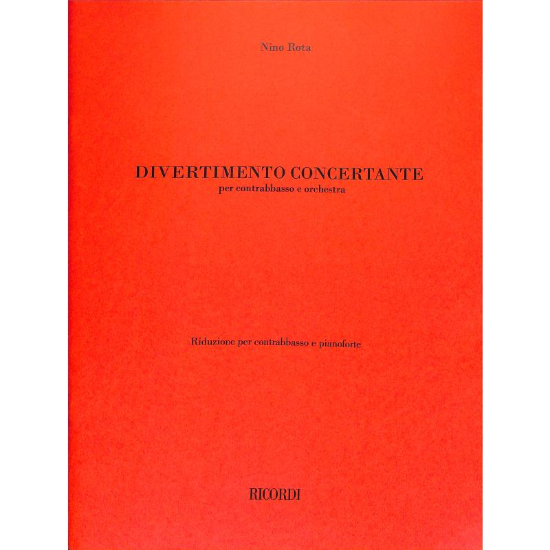 Titelbild für NR 141055 - Divertimento concertante