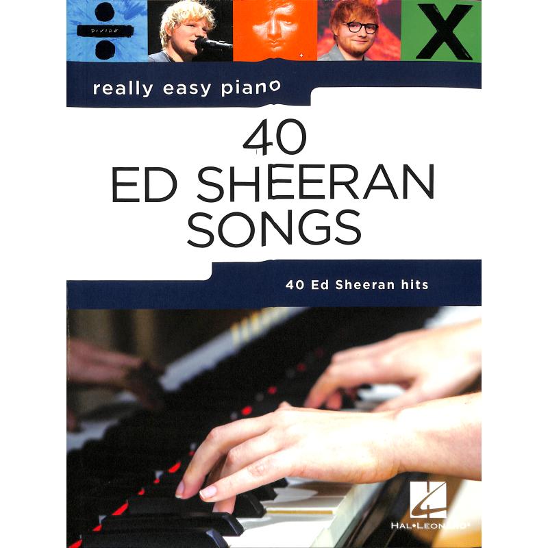 Titelbild für HL 287156 - 40 Ed Sheeran songs