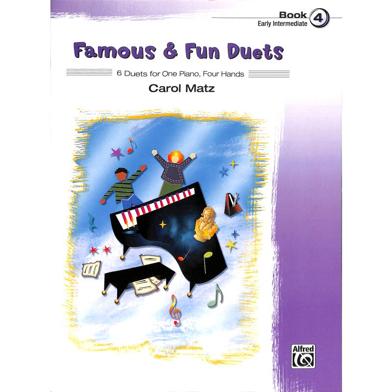 Titelbild für ALF 37036 - Famous + fun duets 4