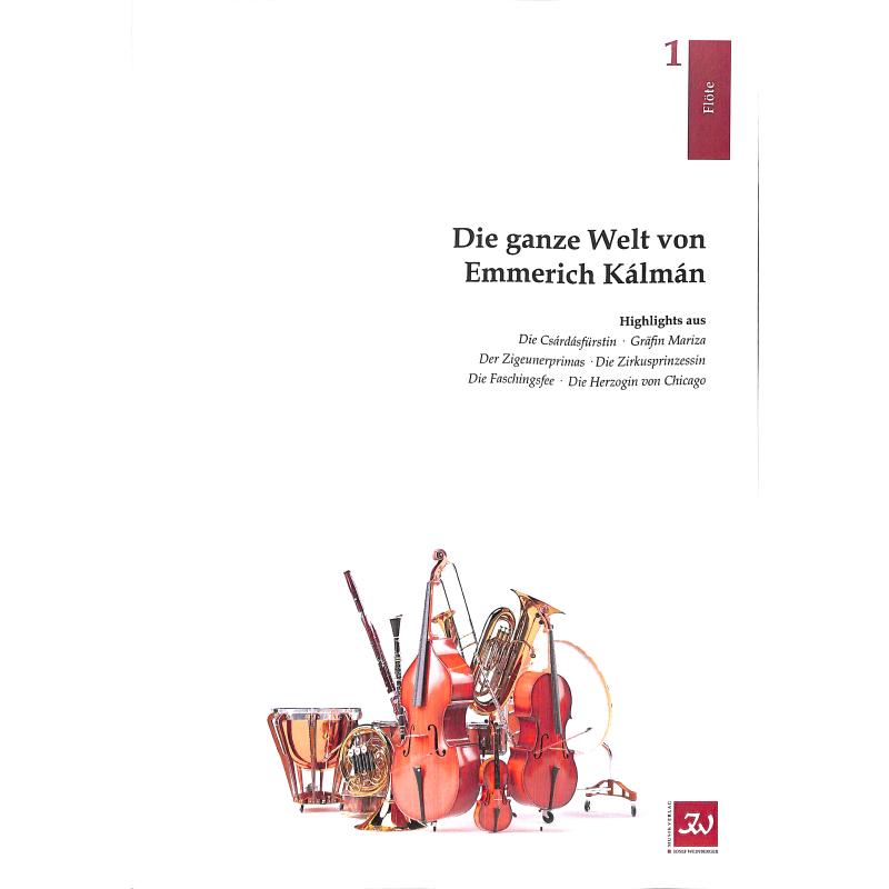 Titelbild für WEINB 1421-11 - Die ganze Welt von Emmerich Kalman