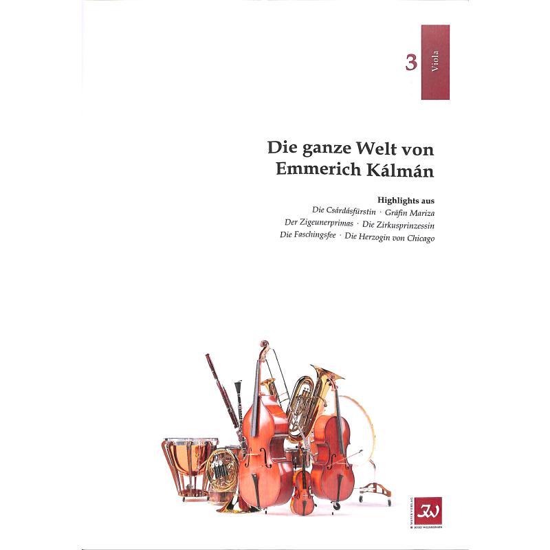 Titelbild für WEINB 1431-11 - Die ganze Welt von Emmerich Kalman