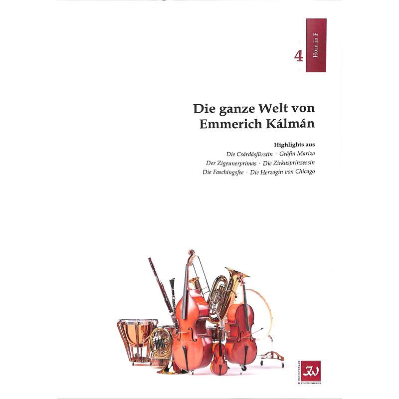Titelbild für WEINB 1439-11 - Die ganze Welt von Emmerich Kalman