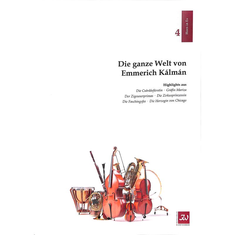 Titelbild für WEINB 1440-11 - Die ganze Welt von Emmerich Kalman