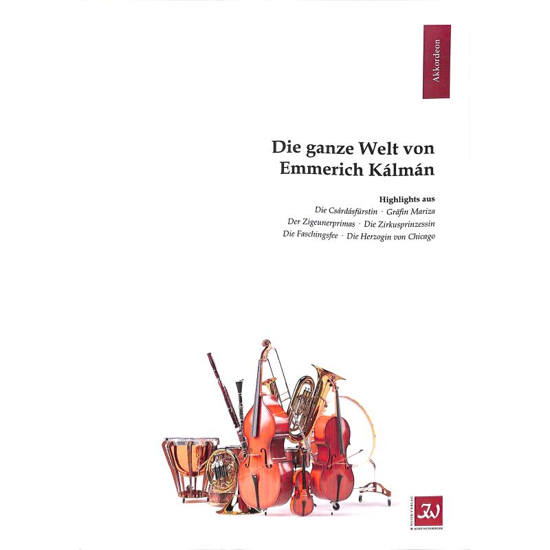 Titelbild für WEINB 1449-11 - Die ganze Welt von Emmerich Kalman