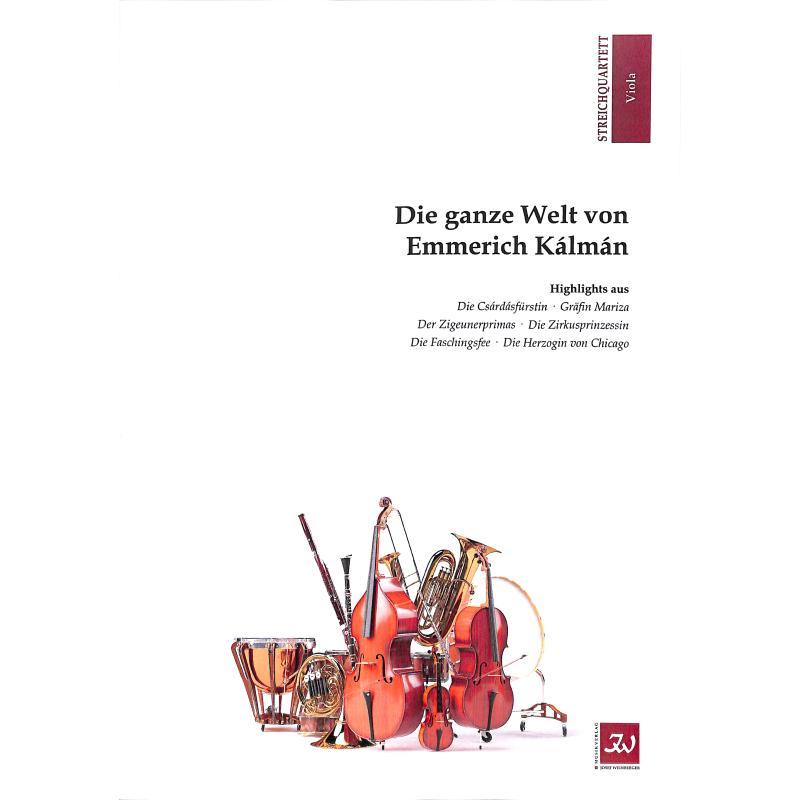 Titelbild für WEINB 1452-11 - Die ganze Welt von Emmerich Kalman