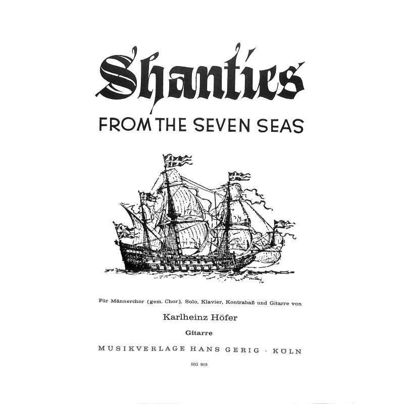 Titelbild für HG 913-Git - Shanties From The Seven Seas