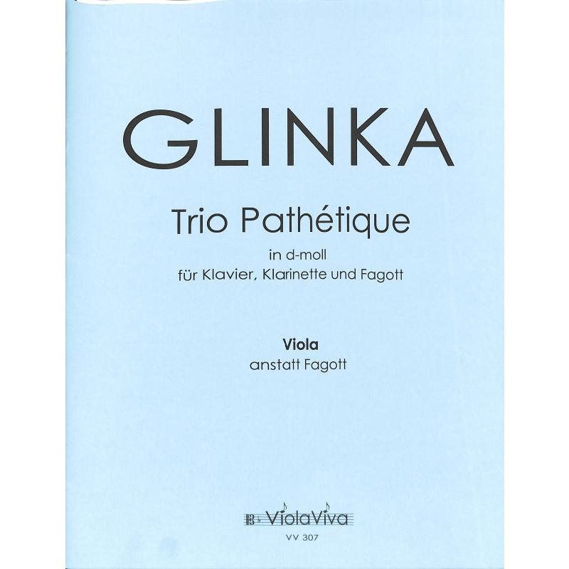 Titelbild für VIOLAVIVA 307 - Trio pathetique d-moll
