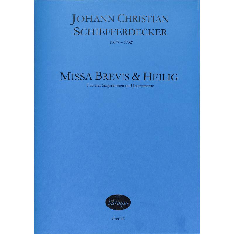 Titelbild für BAROQUE 6142 - Missa brevis + Heilig