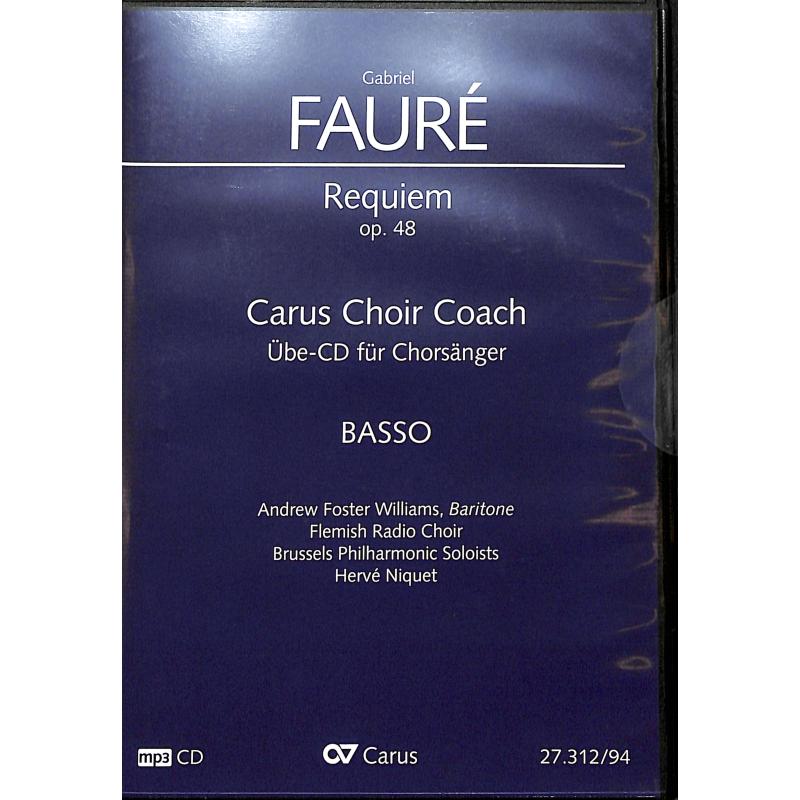 Titelbild für CARUS 27312-94 - Requiem op 48 (version symphonique 1900)