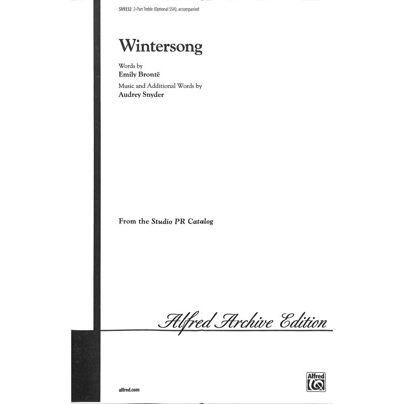 Titelbild für SV 9332 - Wintersong