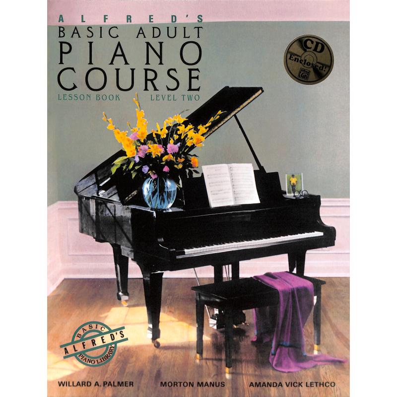 Titelbild für ALF 18105 - Alfred's basic adult piano course 2