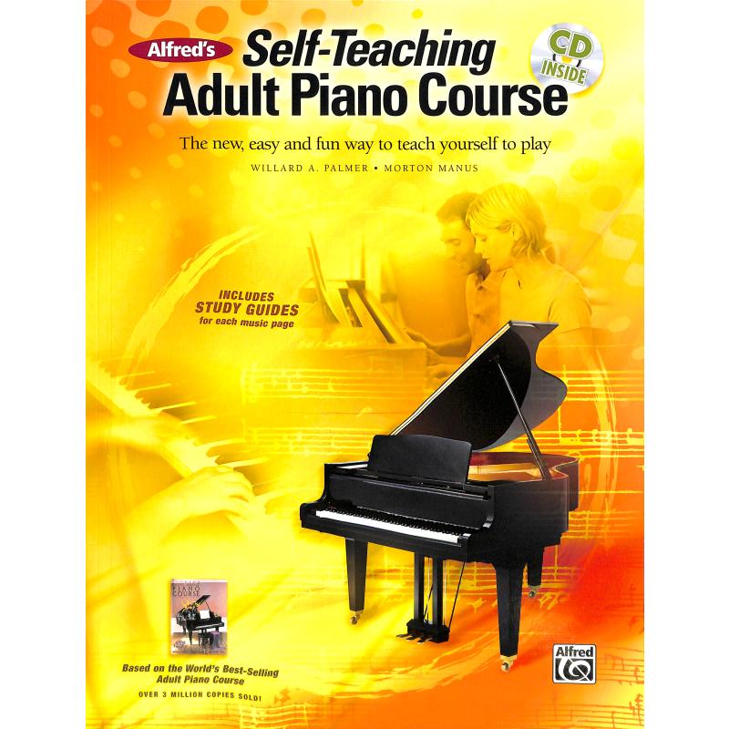 Titelbild für ALF 30115 - Self teaching adult piano course