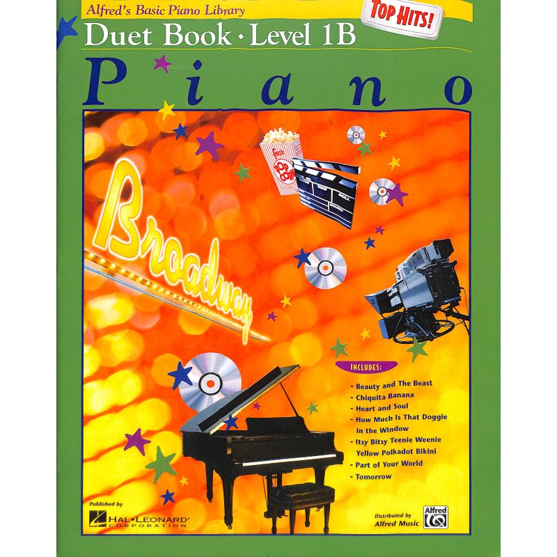 Titelbild für ALF 17165 - Duet book 1b - Alfred's basic piano library | Top Hits