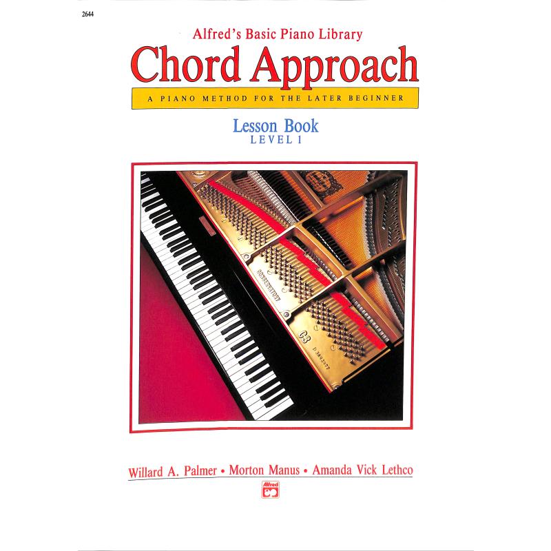 Titelbild für ALF 2644 - Chord approach lesson book 1