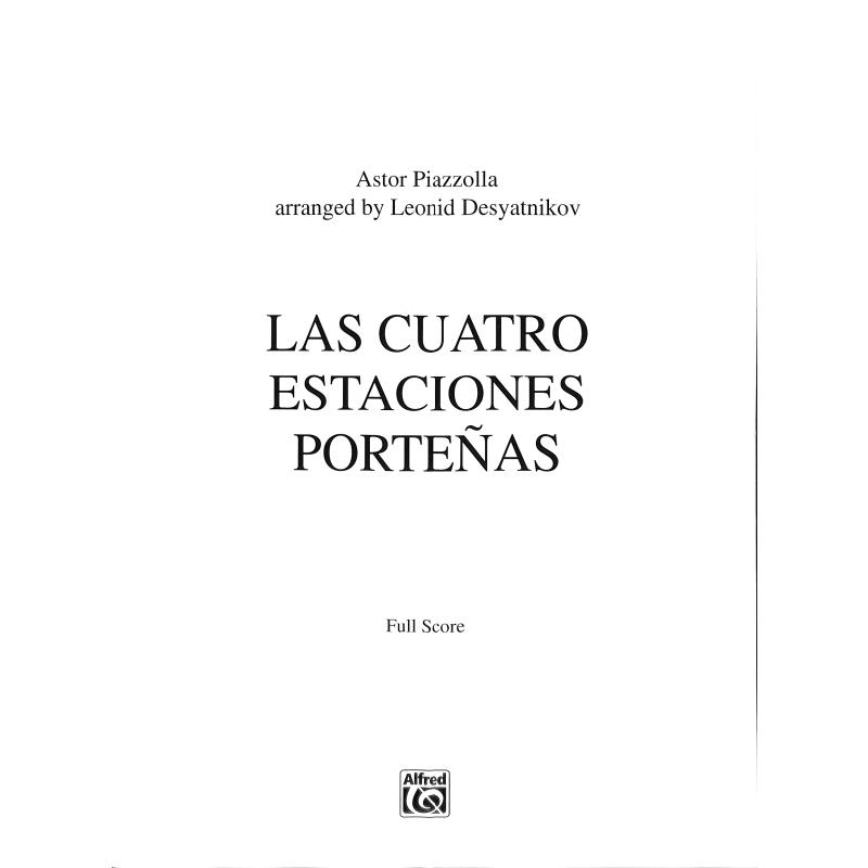 Titelbild für ALF 38942 - Las Cuatro Estaciones Portenas