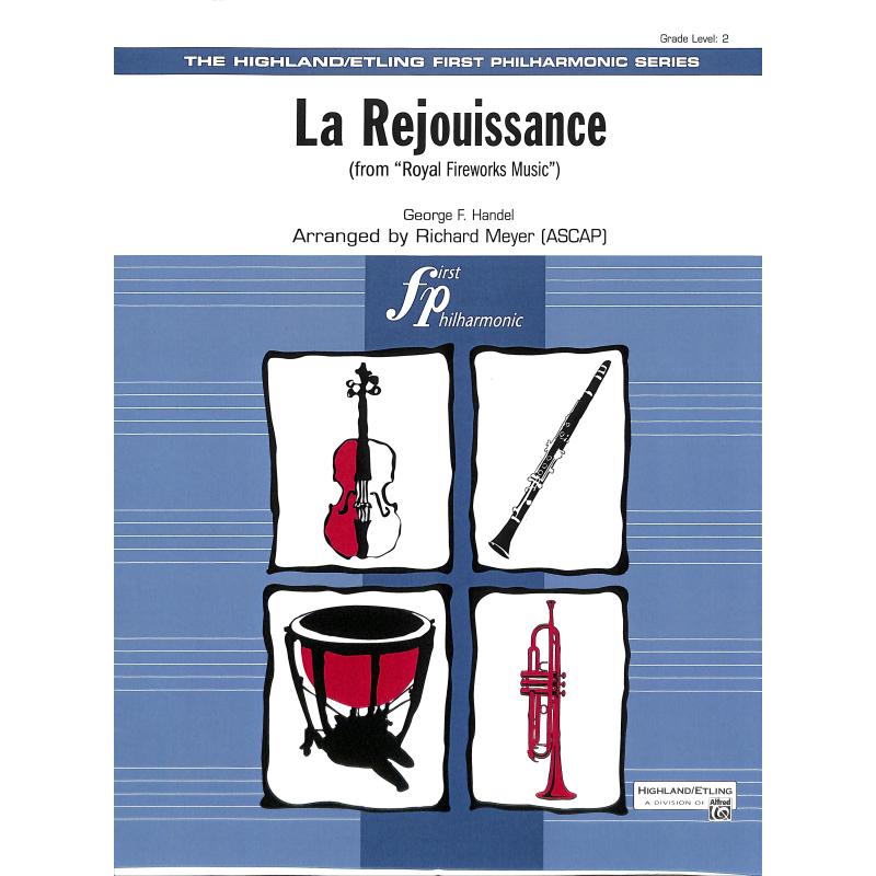 Titelbild für ALF 29746 - La rejouissance (Feuerwerksmusik)