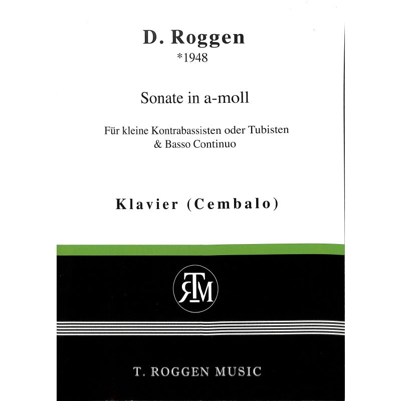 Titelbild für ROGGEN -MJRD1 - Sonate a-moll
