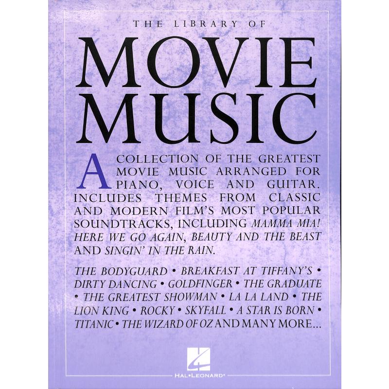 Titelbild für HL 287154 - The library of movie music