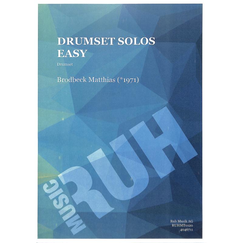 Titelbild für RUH -MT0120 - Drumset Solos Easy