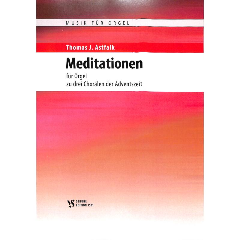 Titelbild für VS 3521 - Meditationen