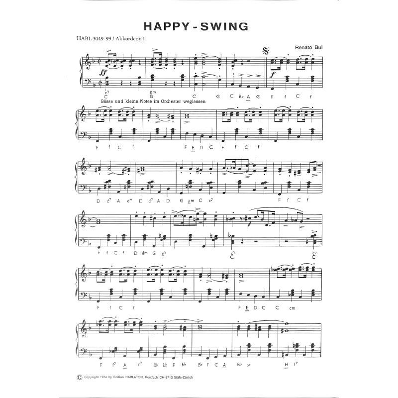 Titelbild für HABLATON 3049-99 - Happy swing