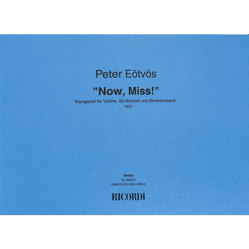 Titelbild für SY 3206-01 - Now Miss