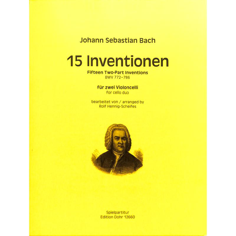 Titelbild für DOHR 12660 - 15 Inventionen