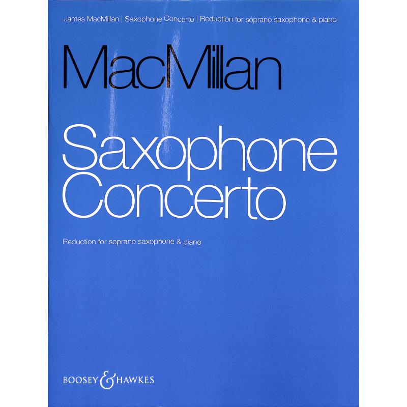 Titelbild für BH 13620 - Saxophone Concerto