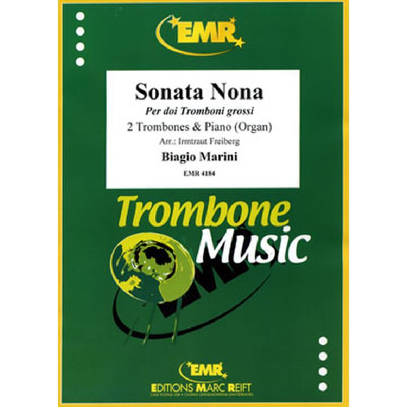 Titelbild für EMR 4184 - Sonata nona