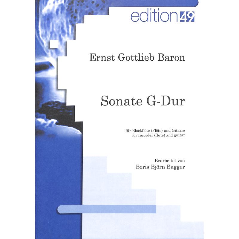 Titelbild für EDIT 04007-01 - Sonate G-Dur