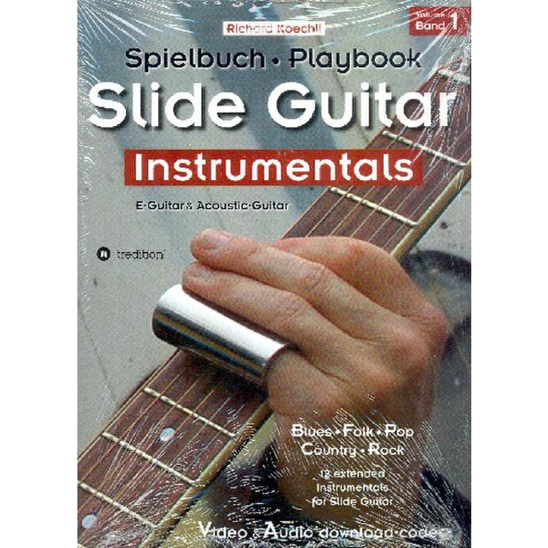 Titelbild für 978-3-7482-6698-3 - Slide guitar instrumentals 1