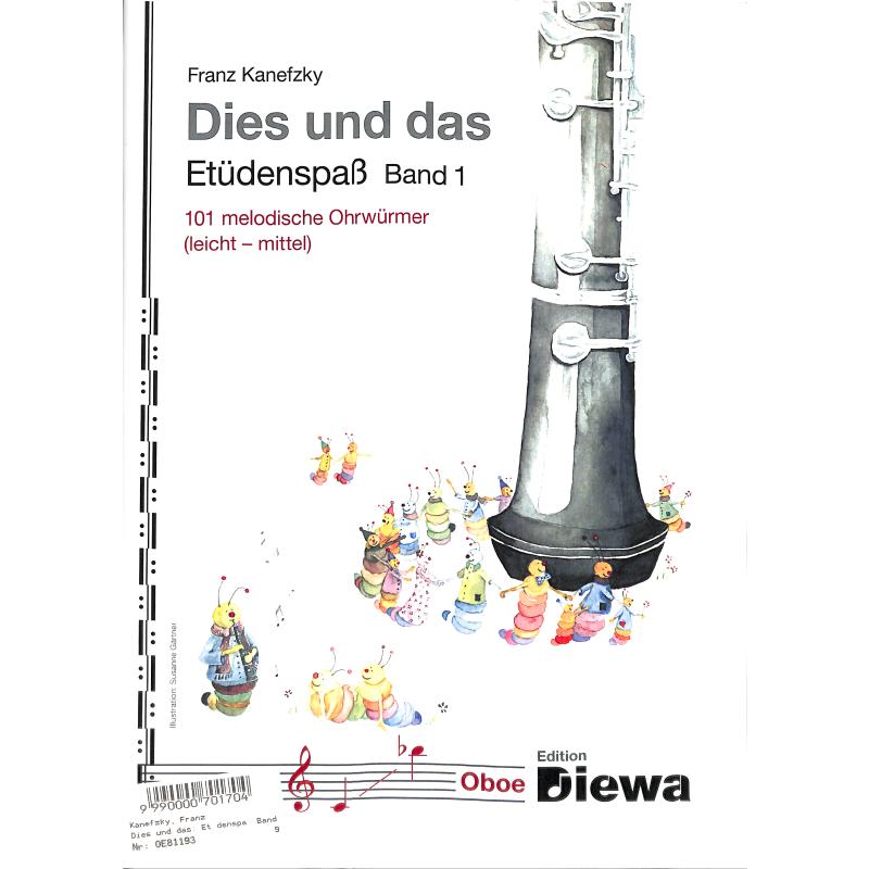 Titelbild für DIEWA 1193 - Dies und das - Etüdenspass 1 | 101 melodische Ohrwürmer