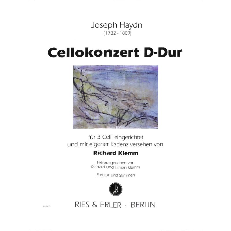 Titelbild für RE 02055 - Cellokonzert D-Dur für 3 Celli