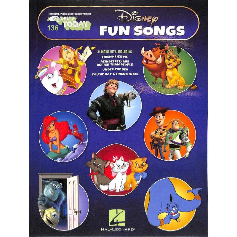 Titelbild für HL 291475 - Disney fun songs