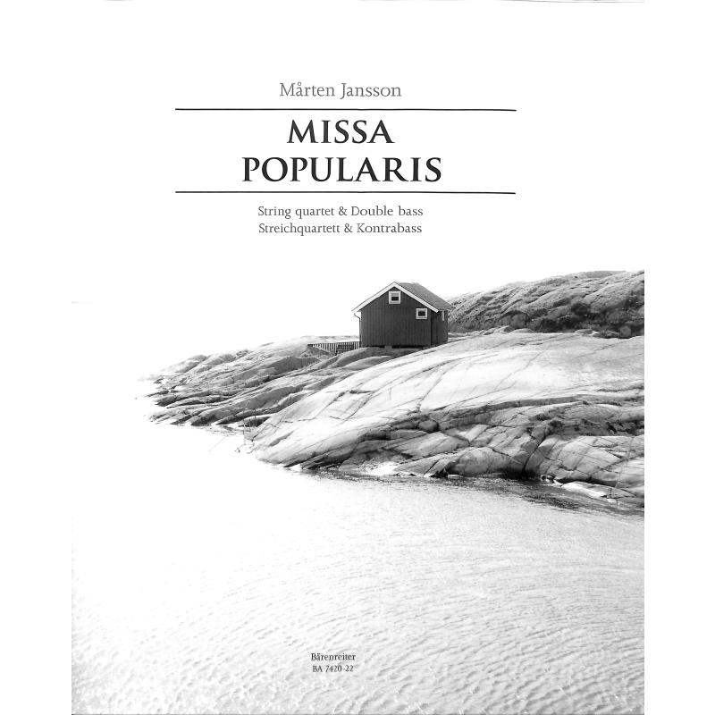 Titelbild für BA 7420-22 - Missa popularis