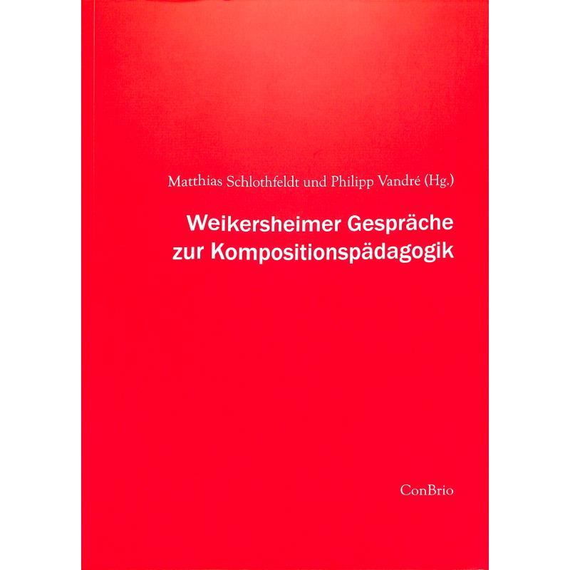 Titelbild für CB 1278 - Weikersheimer Gespräche zur Kompositionspädagogik