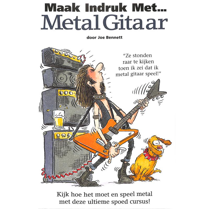 Titelbild für MSRMS 100110 - Maak indruk met - Metal gitaar